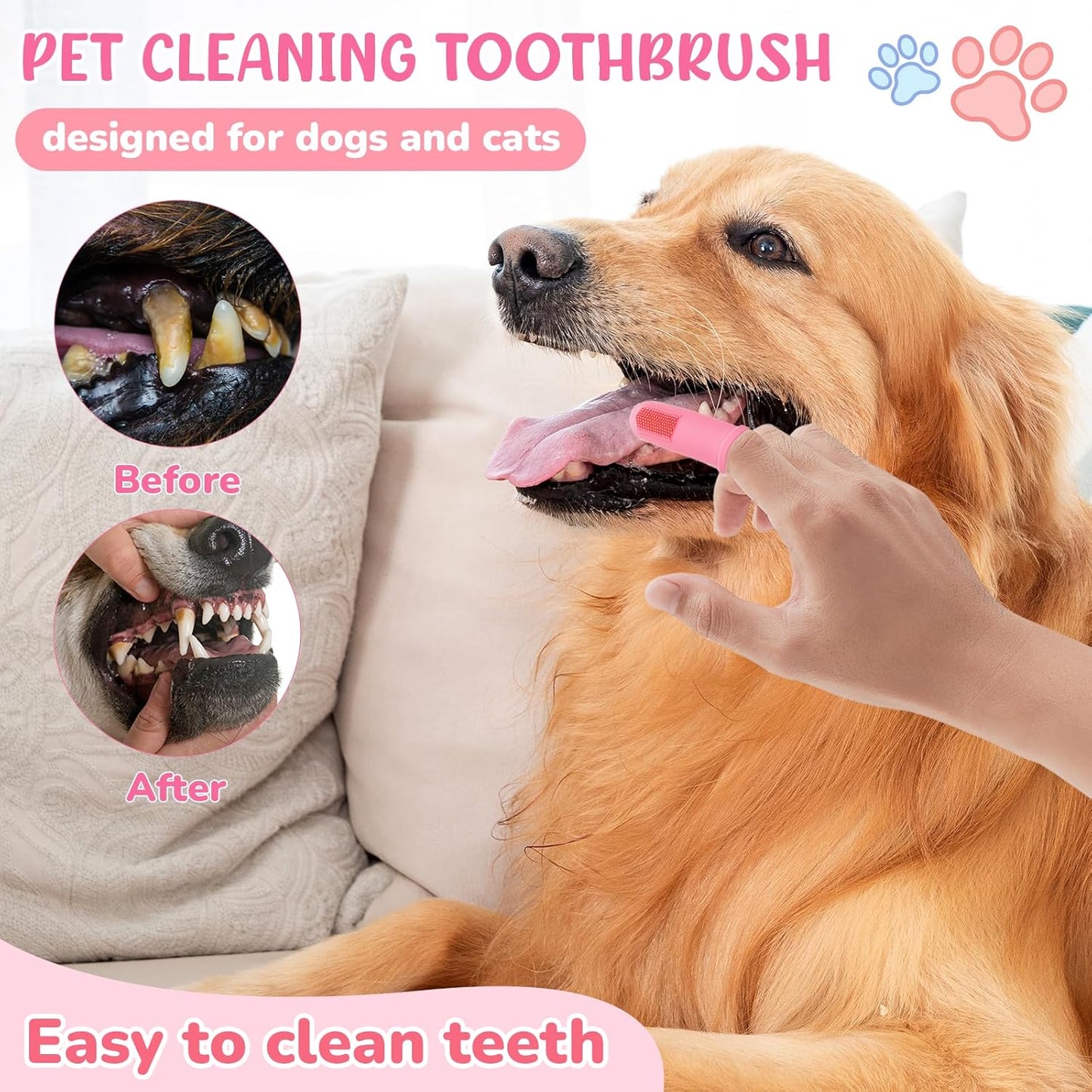 Dog Brush & Grooming Kit – 9-Piece Pet Brush & Deshedding Set for Shedding, Bathing, Trimming & Nail Care | Grooming Tools for Dogs & Cats, Includes Comb, Nail Clipper, Scissors, Slicker Brush (Gray)