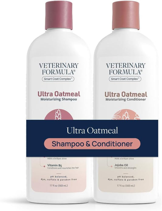 Ultra Oatmeal Shampoo + Conditioner Bundle, 17 oz Each