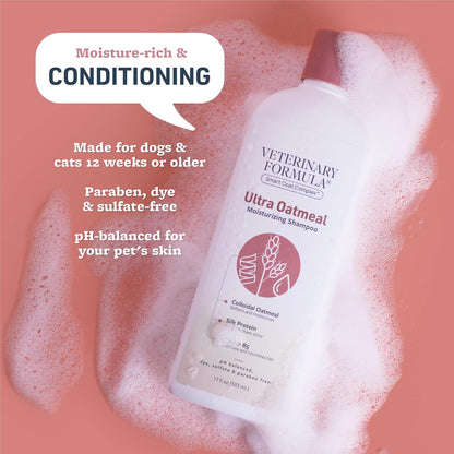 Ultra Oatmeal Shampoo + Conditioner Bundle, 17 oz Each