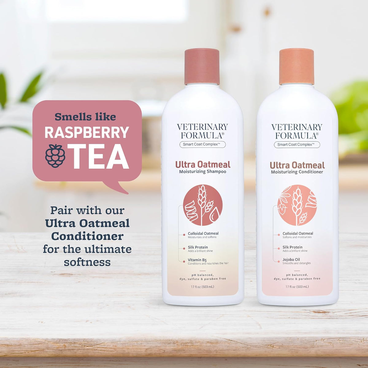 Ultra Oatmeal Shampoo + Conditioner Bundle, 17 oz Each