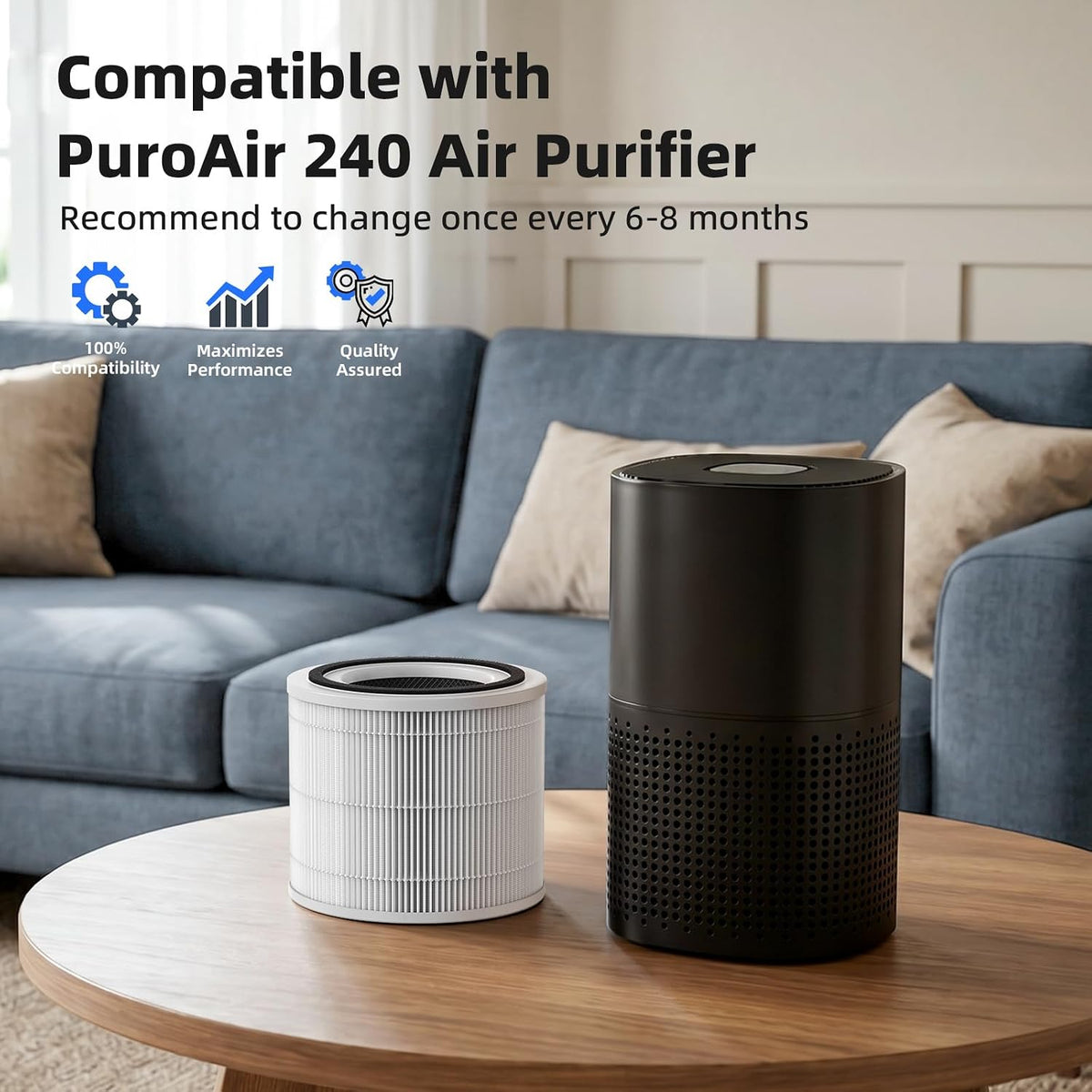 240 Pet Care Replacement Filter for Puroair 240 Air Purifier