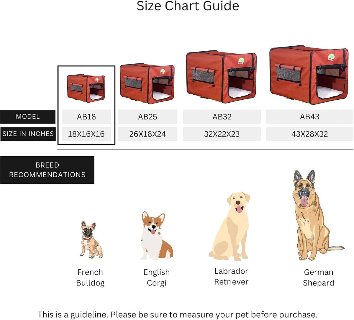 32" Soft Collapsible Dog Crate, Portable Pet Carrier, Thick Padded Pet Travel Crate for Indoor & Outdoor, Foldable Kennel Cage with Durable Mesh Windows, Brown