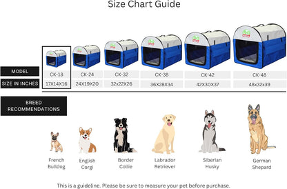 32" Soft Collapsible Dog Crate, Portable Pet Carrier, Thick Padded Pet Travel Crate for Indoor & Outdoor, Foldable Kennel Cage with Durable Mesh Windows, Brown