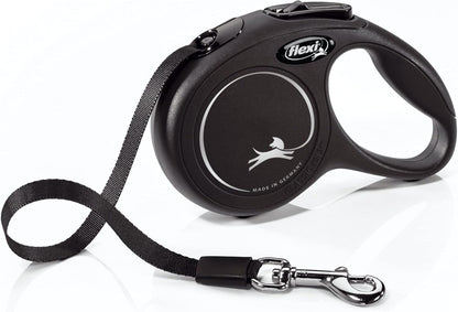 ® Classic Tape Retractable Dog Leash, Large, 26 ft - Black