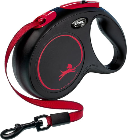 ® Classic Tape Retractable Dog Leash, Large, 26 ft - Black