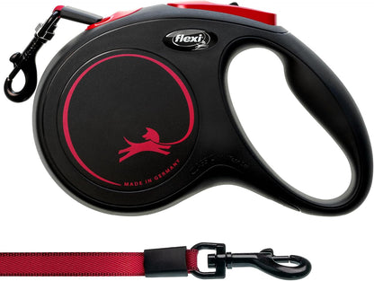 ® Classic Tape Retractable Dog Leash, Large, 26 ft - Black