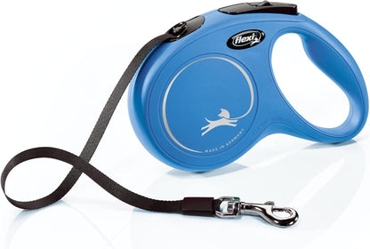 ® Classic Tape Retractable Dog Leash, Large, 26 ft - Black