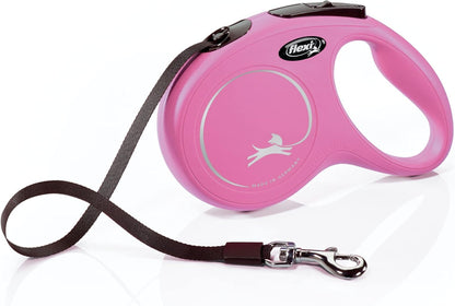® Classic Tape Retractable Dog Leash, Large, 26 ft - Black