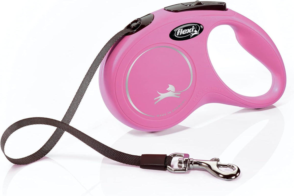 ® Classic Tape Retractable Dog Leash, Large, 26 ft - Black