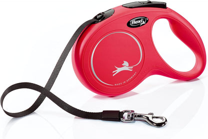 ® Classic Tape Retractable Dog Leash, Large, 26 ft - Black