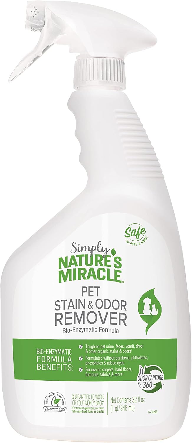 Simply Pet Stain and Odor Remover, 32 oz