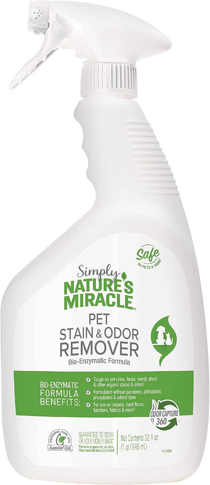 Simply Pet Stain and Odor Remover, 32 oz