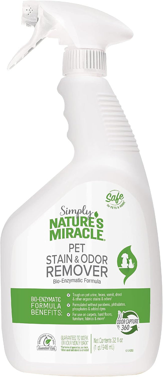 Simply Pet Stain and Odor Remover, 32 oz