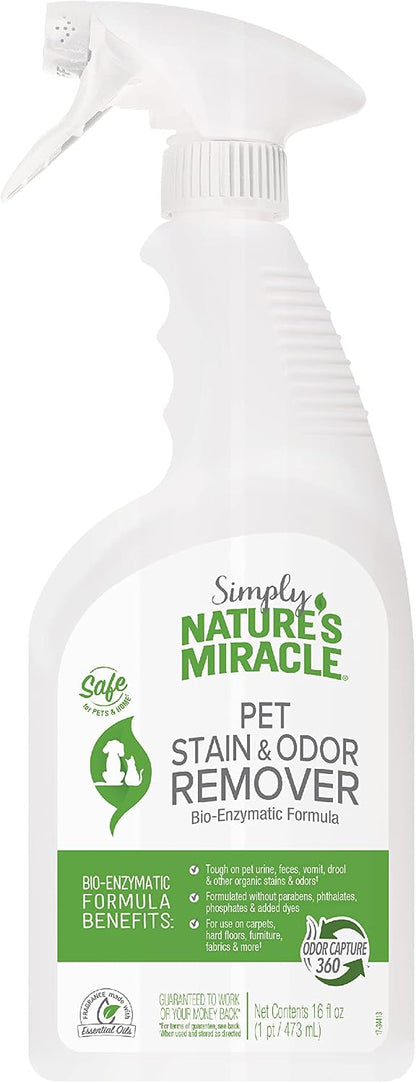 Simply Pet Stain and Odor Remover, 32 oz