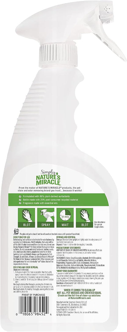 Simply Pet Stain and Odor Remover, 32 oz
