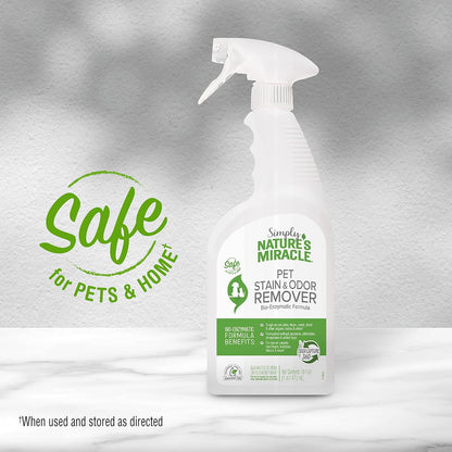 Simply Pet Stain and Odor Remover, 32 oz