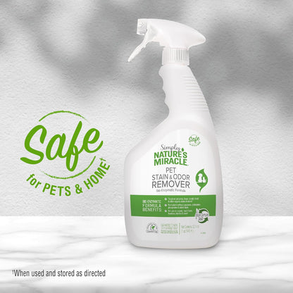Simply Pet Stain and Odor Remover, 32 oz