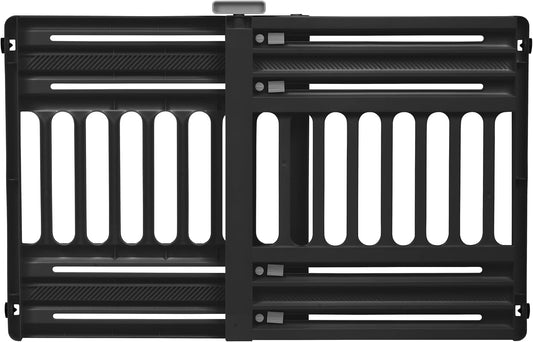 Pet Gate, Adjustable Width, Gray