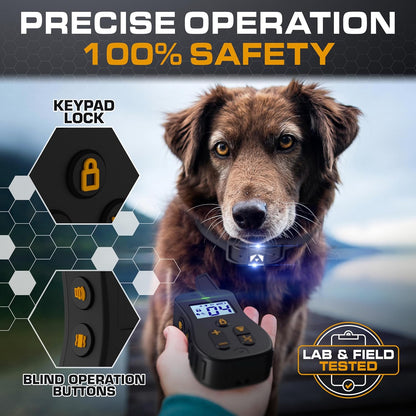 Ultra K9 Dog Training Collar with Remote, 124 Levels E Collar
