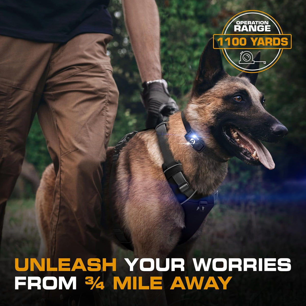 Ultra K9 Dog Training Collar with Remote, 124 Levels E Collar