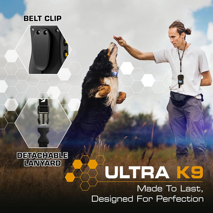 Ultra K9 Dog Training Collar with Remote, 124 Levels E Collar