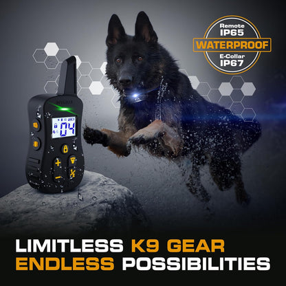 Ultra K9 Dog Training Collar with Remote, 124 Levels E Collar