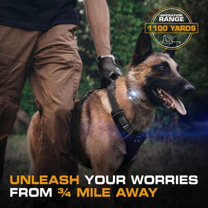 Ultra K9 Dog Training Collar with Remote, 124 Levels E Collar