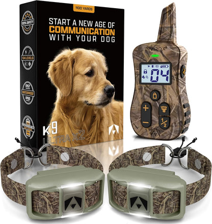 Ultra K9 Dog Training Collar with Remote, 124 Levels E Collar