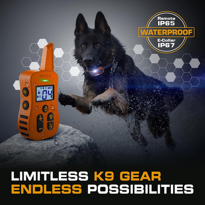 Ultra K9 Dog Training Collar with Remote, 124 Levels E Collar