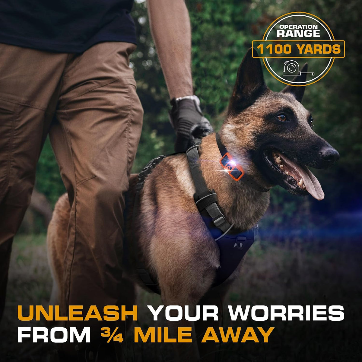 Ultra K9 Dog Training Collar with Remote, 124 Levels E Collar