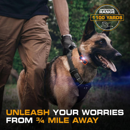 Ultra K9 Dog Training Collar with Remote, 124 Levels E Collar