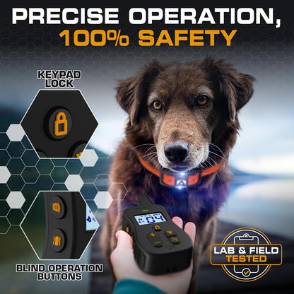 Ultra K9 Dog Training Collar with Remote, 124 Levels E Collar