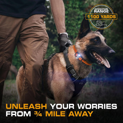 Ultra K9 Dog Training Collar with Remote, 124 Levels E Collar