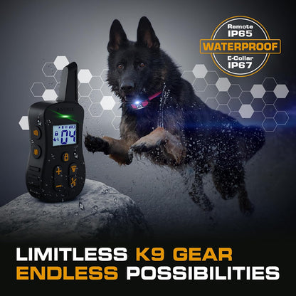 Ultra K9 Dog Training Collar with Remote, 124 Levels E Collar