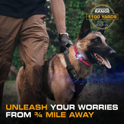 Ultra K9 Dog Training Collar with Remote, 124 Levels E Collar