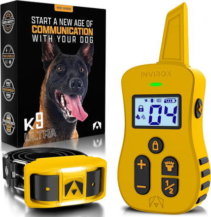 Ultra K9 Dog Training Collar with Remote, 124 Levels E Collar