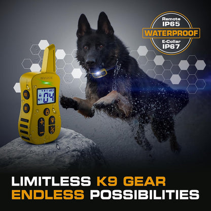 Ultra K9 Dog Training Collar with Remote, 124 Levels E Collar