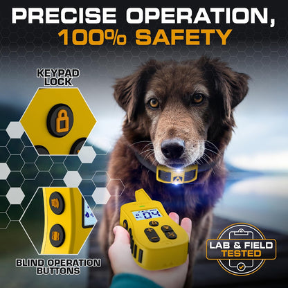Ultra K9 Dog Training Collar with Remote, 124 Levels E Collar