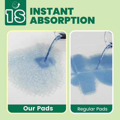 Heavy Duty Puppy Pee Pads 22"x23"-100 Count | Dog Pee Training Pads Super Absorbent & Leak-Proof | Disposable Pet Piddle and Potty Pads for Puppies | Dogs | Doggie| Cats | Rabbits