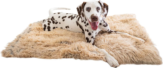 Dog Blanket, Shag Faux Fur, Taupe, 30" x 40"