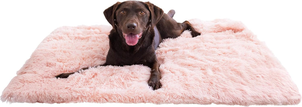 Dog Blanket, Shag Faux Fur, Taupe, 30" x 40"