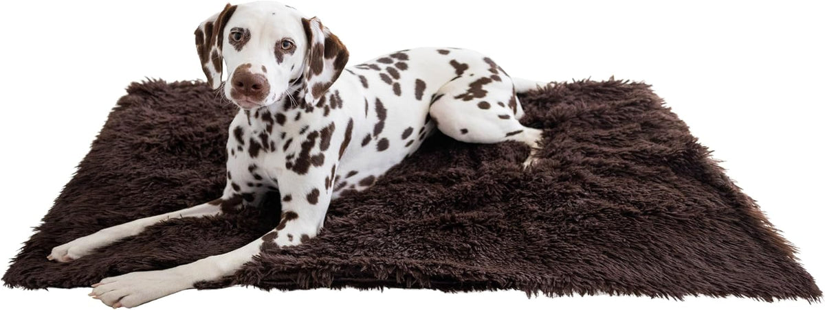 Dog Blanket, Shag Faux Fur, Taupe, 30" x 40"