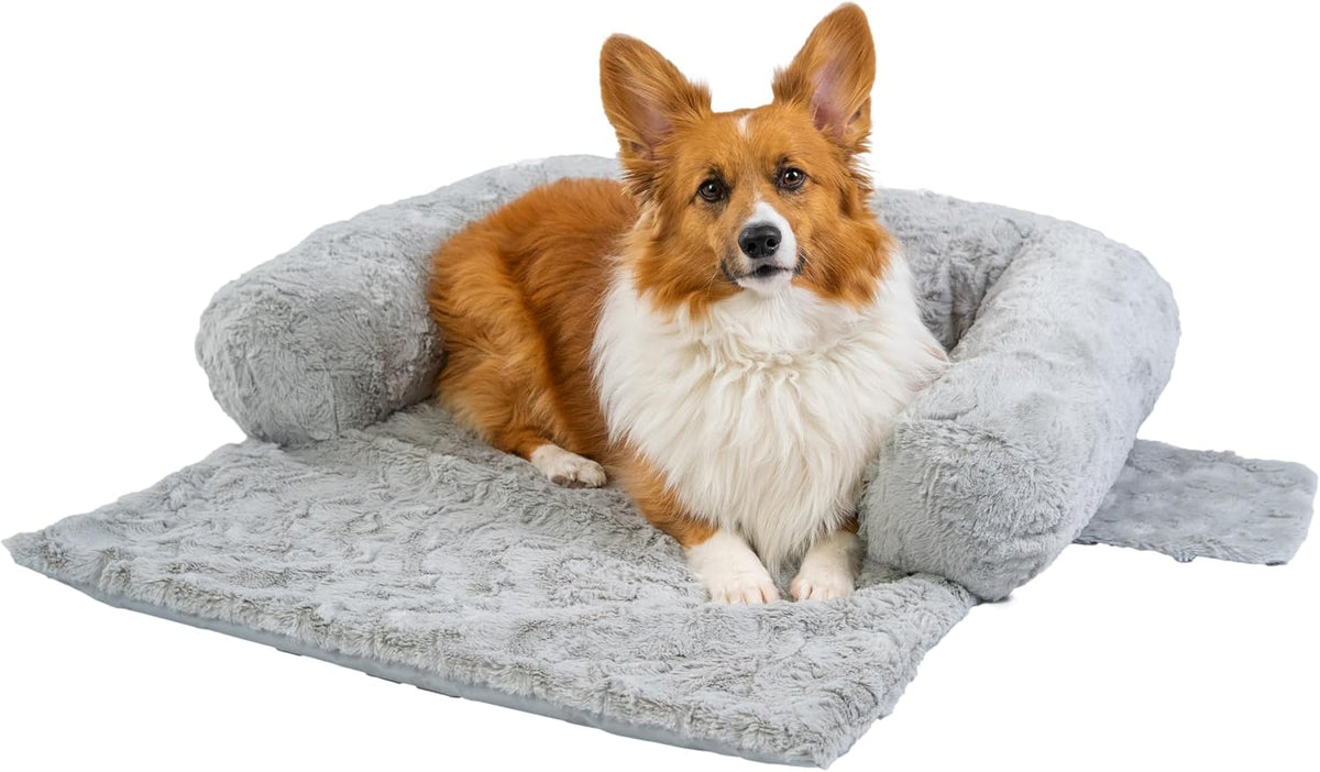 Dog Blanket, Shag Faux Fur, Taupe, 30" x 40"