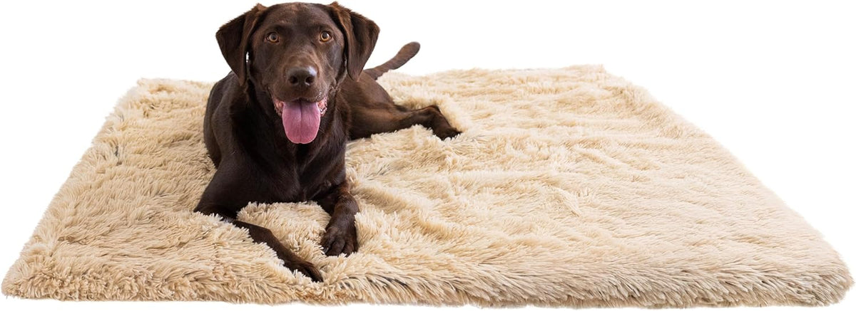 Dog Blanket, Shag Faux Fur, Taupe, 30" x 40"
