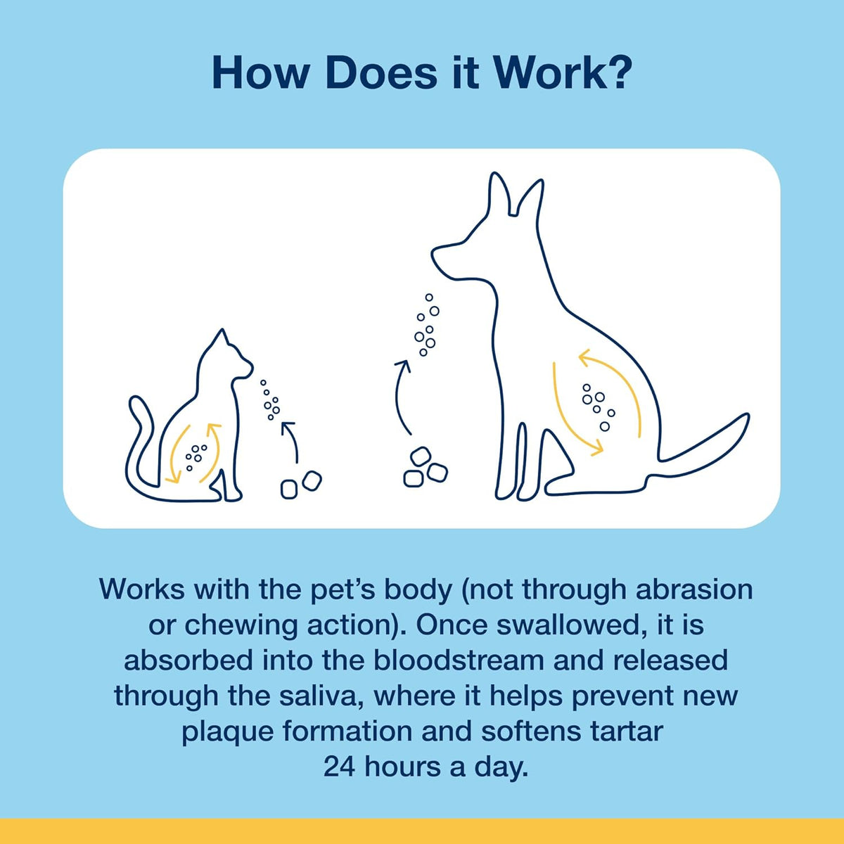 Dental Soft Chews with Natural Kelp for Dogs - 90 Ct