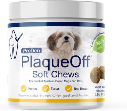 Dental Soft Chews with Natural Kelp for Dogs - 90 Ct
