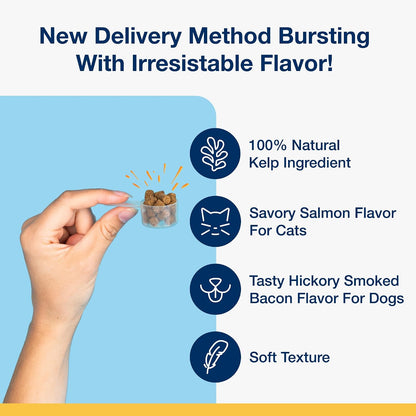 Dental Soft Chews with Natural Kelp for Dogs - 90 Ct