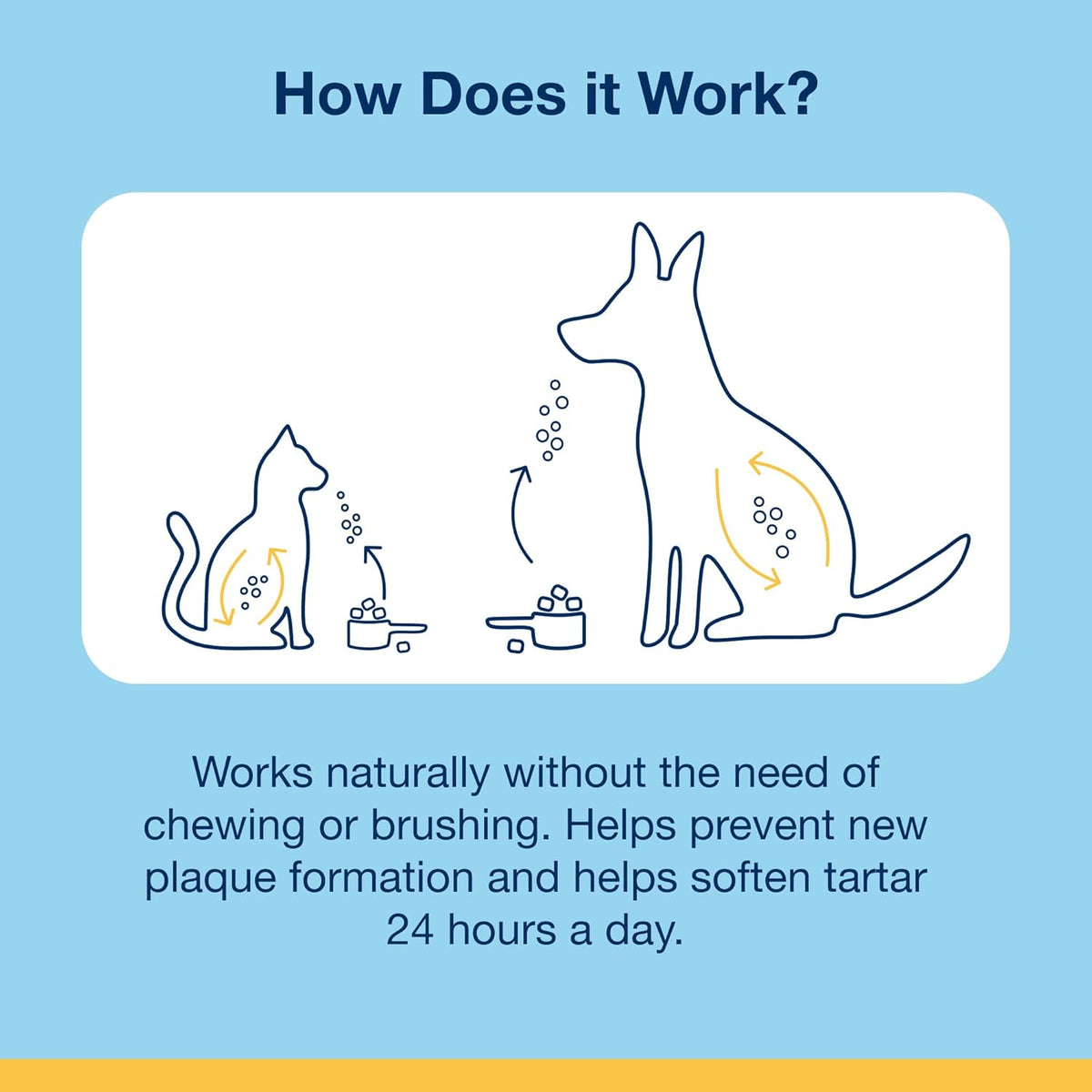 Dental Soft Chews with Natural Kelp for Dogs - 90 Ct