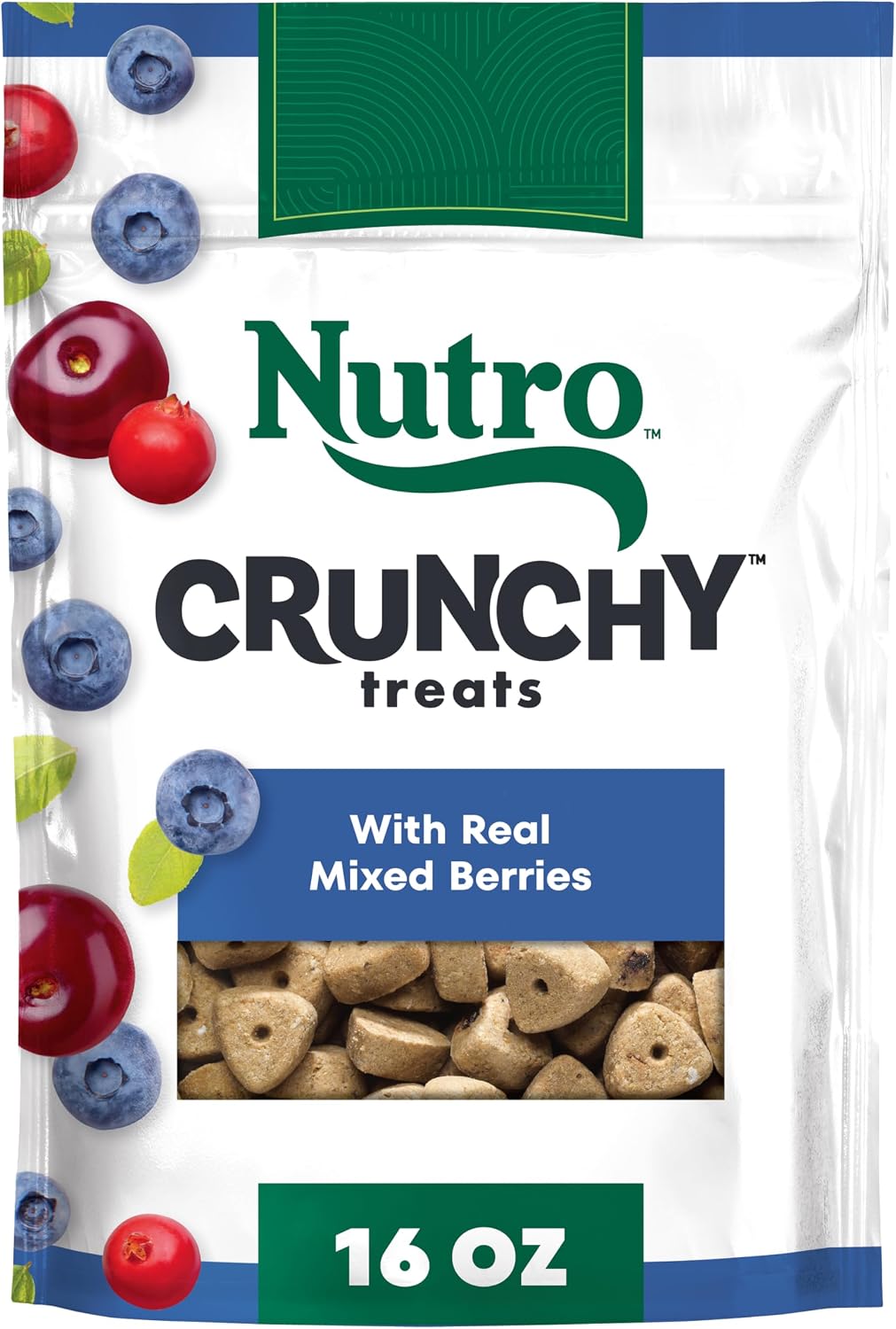 Crunchy Dog Treats with Real Mixed Berries, 16 oz
