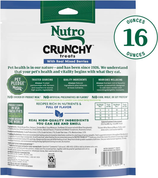 Crunchy Dog Treats with Real Mixed Berries, 16 oz